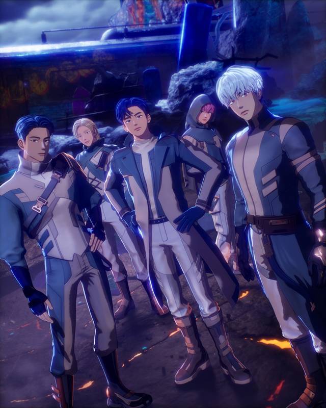 27일 그룹 플레이브가 ‘팬앤스타’ 글로벌 핫스타 랭킹 1위에 올랐다. /VLAST